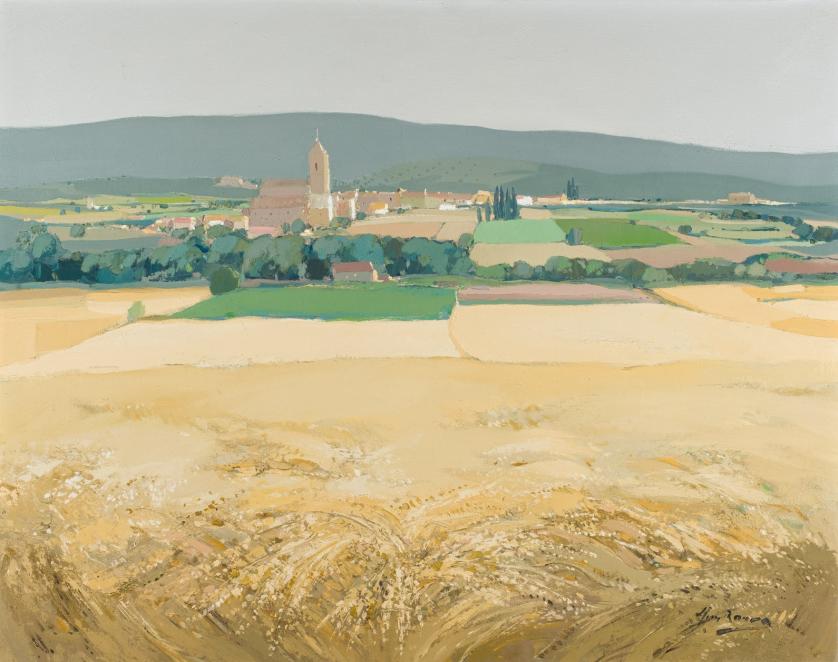 Luis Roura. village view