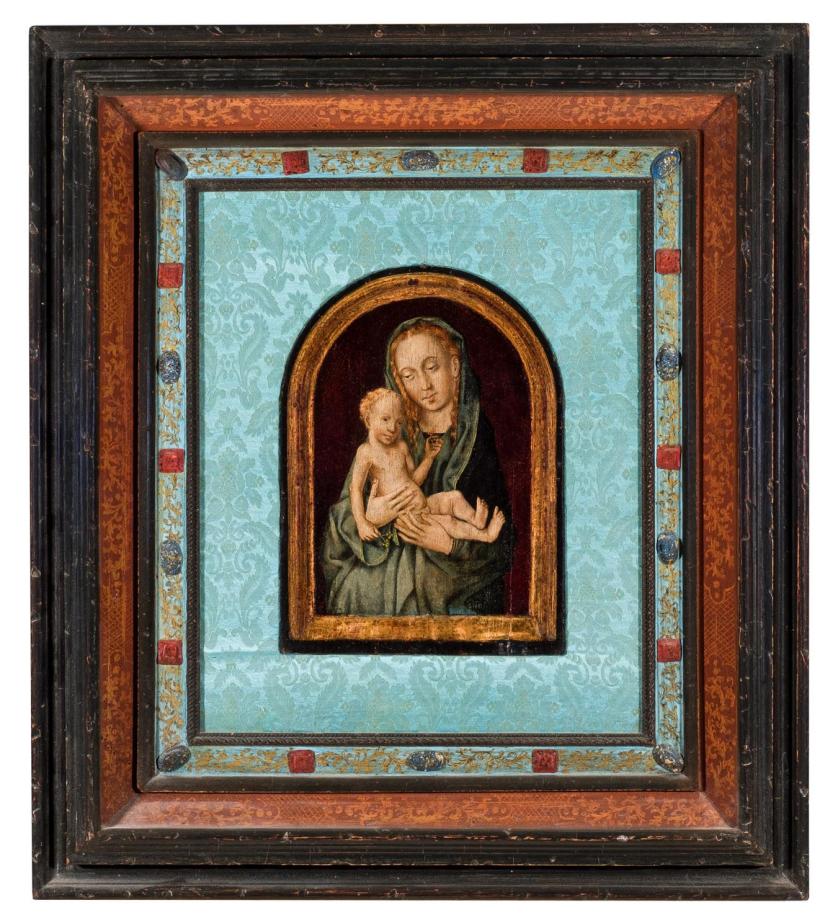 Spanish-Flemish 15.16th C. Virgin