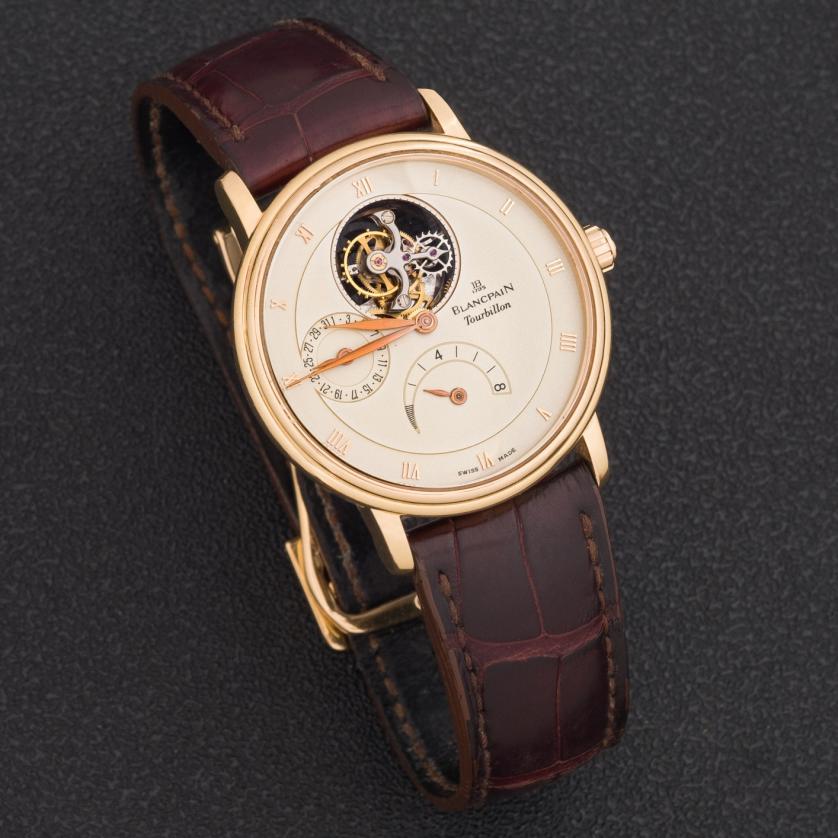 Reloj Blancpain Villeret Tourbillon, calibre 25