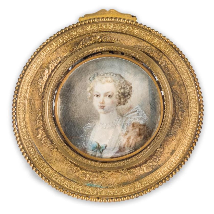 Marie Anne Gérard Fragonard. Retrato de niña
