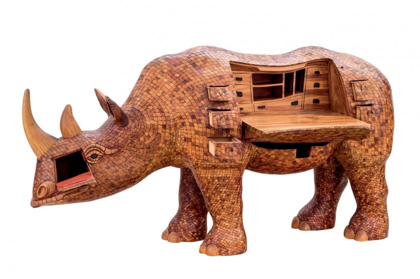 Michael Speaker. Rhinoceros desk. 1979.