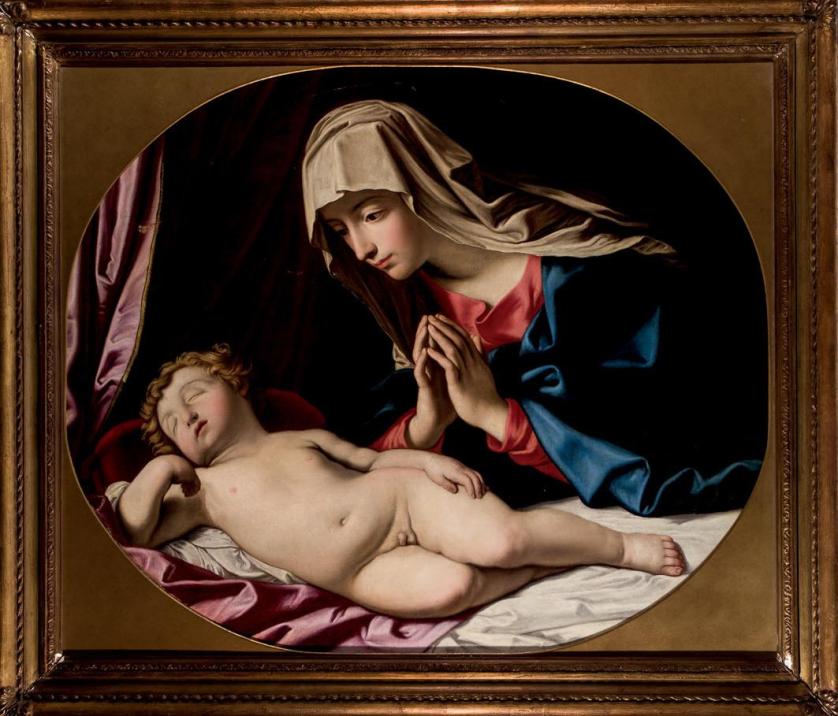 Follower of Il Sassoferrato. Madonna with Child